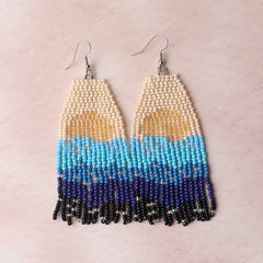 European And American Bohemian Long Fringe Women's Earrings