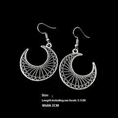 Silver Tibetan Silver Earrings Original Antiquity