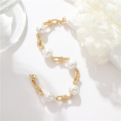 High-grade Natural Pearl U-shaped Horseshoe Bracelet