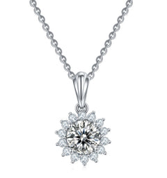 925 Silver Necklace Earring Bracelet Three Piece Set