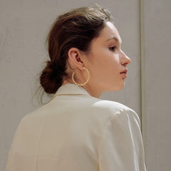 Korean earrings simple personality small earrings