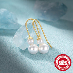 S925 Sterling Silver Temperamental Women's High Sense Mori Fairy Style Earrings