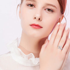 Cross Ring 925 Sterling Silver Faith Adjustable Open Ring Jewelry for Mother Women Men Women Gifts