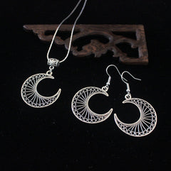 Silver Tibetan Silver Earrings Original Antiquity