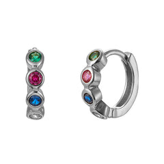 Simple Colorful Fashion INS Style Eardrop Earring