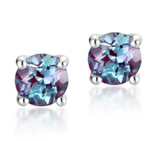 All-match Simple Style Alexander Stone Ear Studs