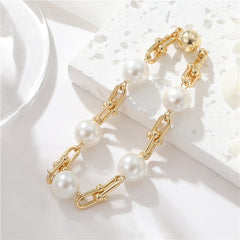 High-grade Natural Pearl U-shaped Horseshoe Bracelet