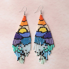 European And American Bohemian Long Fringe Women's Earrings