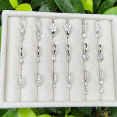 Light Luxury S925 Sterling Silver Eardrops Women's High Sense