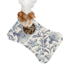 Floral Pet Feeding Mats - Stylish Dog Dish Trays, Dog Supplies, Pet Accessories, Kitchen Decor, Gifts for Dog Lovers