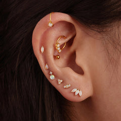 High-grade Thread Ear Bone Stud Earrings