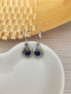 Female Versatile Inlaid Zircon Water Drop Earrings