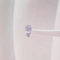 Ear Bone Stud Horseshoe Ring Earrings