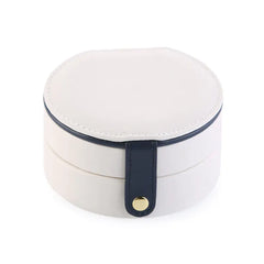 Multi layer Portable Leather Jewelry Box for Accessories