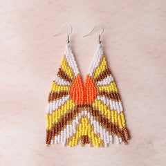 European And American Bohemian Long Fringe Women's Earrings