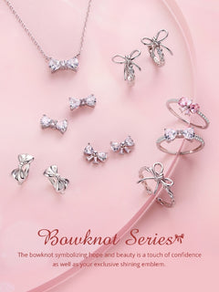 New Elegant Princess Style Bow Earrings