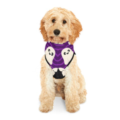 Ghostly Pet Hoodie with Cute Bone Design, Perfect for Halloween, Pet Costume, Cozy Dog Hoodie, Fun Pet Apparel, Animal Lover Gift