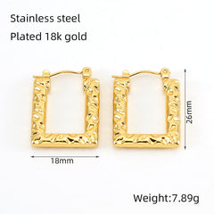Titanium Steel Earrings For Women