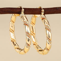 Design Sense Geometric Advanced Light Luxury Ornament Niche Ring Ear Clip