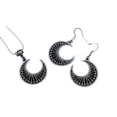 Silver Tibetan Silver Earrings Original Antiquity