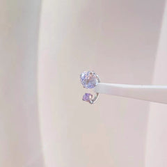 Ear Bone Stud Horseshoe Ring Earrings