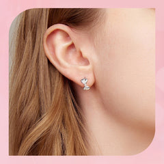 New Elegant Princess Style Bow Earrings