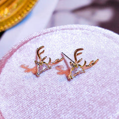 European And American Simple Deer Women's Autumn Niche Design Earrings