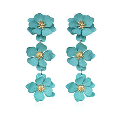 European And American All-matching Fashion Long Bohemian Temperament Earrings