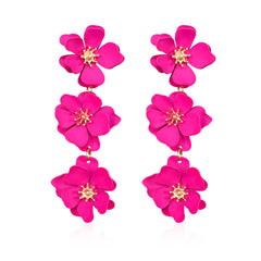 European And American All-matching Fashion Long Bohemian Temperament Earrings