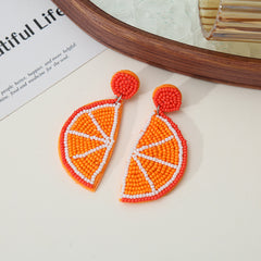 Creative Beads Fruit Eardrops Jewelry