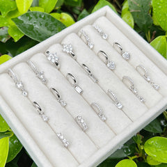 Light Luxury S925 Sterling Silver Eardrops Women's High Sense