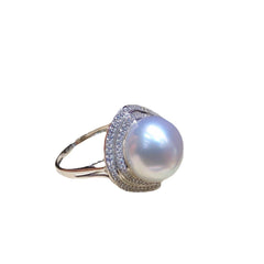 925 Silver Natural Pearl Jewelry Suit