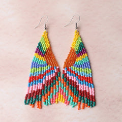 European And American Bohemian Long Fringe Women's Earrings