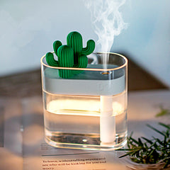 Transparent Cactus Acrylic Humidifier