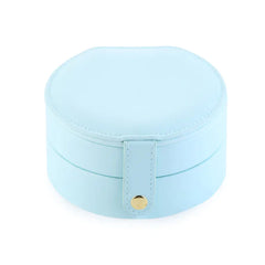 Multi layer Portable Leather Jewelry Box for Accessories